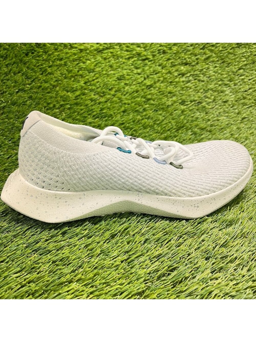 Allbirds Tree Dasher 2 Womens Size 7.5 Blizzard Athletic Running Shoes Sneakers